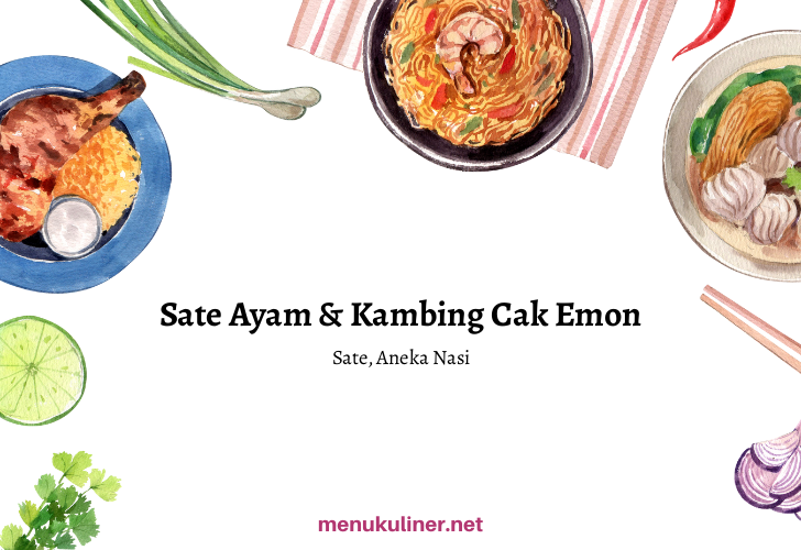 Sate Ayam Dan Kambing C